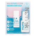 Nail Tek Nail Repair Kit for Torn, Cracked & Split Damaged Nails – Strengthener with Resin, Filler Powder & Buffer, Manicure Care Set, 1 Pack - color: Blue