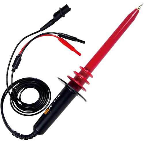 PINTECH High Voltage Probe for Multimeter, 40kV Multimeter Probe 1000:1