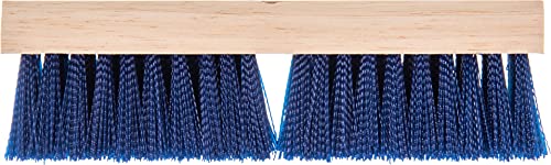 Carlisle FoodService Products 36193P14 Blue Color, 10" Polypropylene Deck Scrub Brush (Pack of 12) - size: 10 inches (Pack of 12)