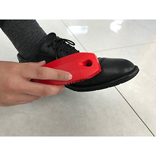 Vikan 35874 Brush,Scrub,Medium,7",PP/PBT,Red - color: Red
