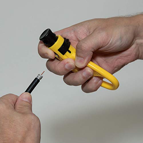 Klein Tools VDV110-061 Radial Cable Stripper, Coaxial Cable Stripper - style: COAX Prep Tool