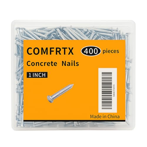 Concrete Nails 1 Inch for Masonry & Cement Walls - size: 1 Inch