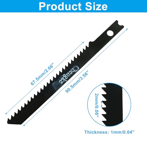 5Pcs QTY10 Jig Saw Blades Set for Clean Cutting Wood