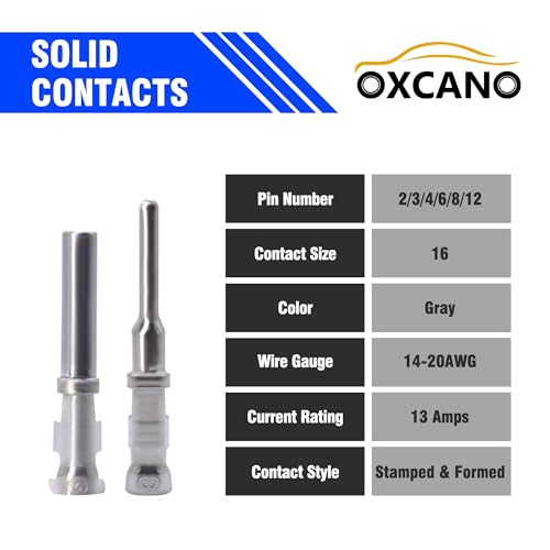 12 sets Deutsch Connector, 2 3 4 6 8 12 Pin Deutsch DT Connectors - style: 12 sets 2/3/4/6/8/12 Pin