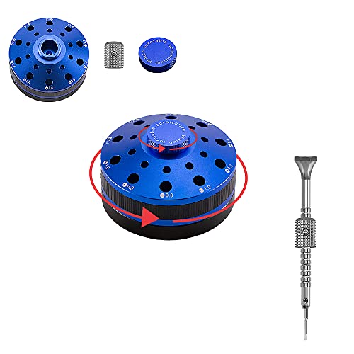 10 pcs Precision Slotted And Phillips Watch Screwdriver Set Different Sizes With 20 Extra Replace Blades Watchmaker Screwdriver Set for Watch,Jewelry,Eyeglass，The Best Gift for Dad