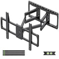 USX MOUNT 85 86 90 98 100 inch Heavy Duty Full Motion TV Wall Mount for 42-100" TVs, TV Mount with Swivel, Tilt & Leveling, Wall Mount Bracket Up to 170lbs, Max VESA 800x600mm, Fits 16/18/24" Studs. - size: 42-100 inch