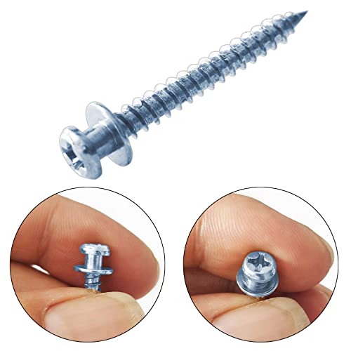 Drywall Bear Claw Double Headed Picture Hanger Screws Hang Pictures/Mirrors - size: Blue Zinc