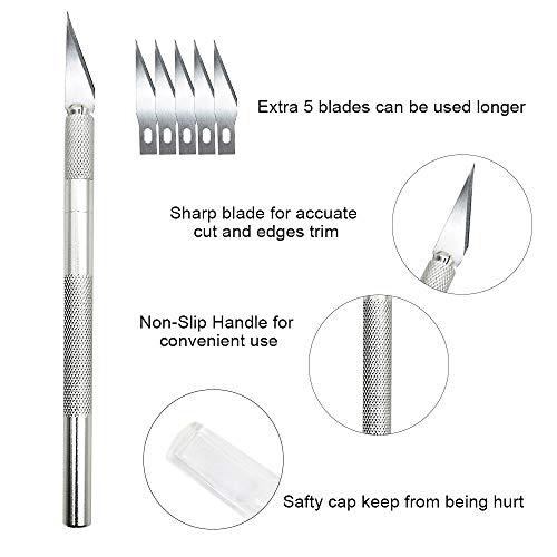 tiptopcarbon Wallpaper Smoothing Tool with 8 Inch Scraper for Contact Paper Adhesive Vinyl 10pcs/Pack - color: 03 Scraper Kit