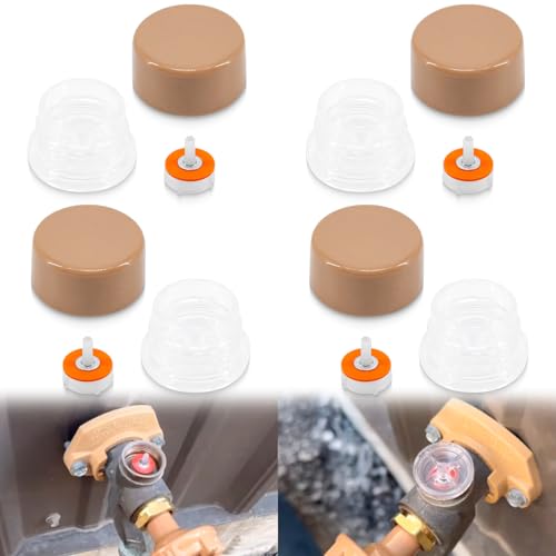 RK-17VB Vacuum Breaker Float Kit, Anti-Siphon Wall Faucet Repair Kit, Anti Siphon Valve Repair Kit, Compatible with Woodford Model 17 (4 Packs) - size: RK-17VB