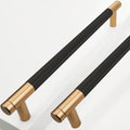 12 Pack 7 1/2 Inch 192 mm Bronze and Black Knurled Cabinet Handles Cabinet Pulls Aluminum Handles Pulls Oxidation Finish with Diamond Pattern pulls - color: Bronze and Black, size: 7 1/2 Inch