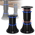 YHK 2PCS Adjustable Height Bed Support Legs 8.4-13.5inch, Bed Frame Support Legs for Bed Slat, Bed Support Reinforcement Parts Bed Frame Support Replacement - size: 2PCS