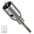 Professional 1-3/4" (45mm) Concrete Hole Saw 110mm SDS Plus & Dust Bag - size: 1-3/4" (45mm)