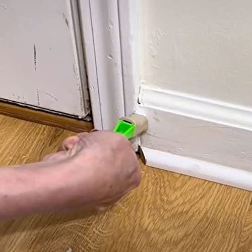 A Caulk Smoothing Tool Providing Smooth Finishing to Caulks Like a Professional. Comfort Grip, Durable and Easy to Use. Saves Your Fingers from Splinters and Soreness