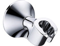 BRIGHT SHOWERS Handheld Shower Head Holder with Dual Angle Positions, Wall Suction Bracket Includes Adhesive 3M Disc, No Tools Required and Easy Installation, Chrome Finish - color: Chrome, style: Suction & Adhesive - 2 Angles