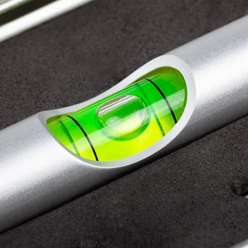 HARFINGTON 12pcs Mini Cylindrical Bubble Spirit Level Vials 10x35mm - size: 10x35mm
