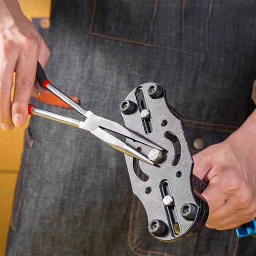 Extra Long Needle Nose Pliers，11 Inches Long Reach Straight Needle Nose Pliers Designed for Mechanics, Technicians, and Contractors| Milled-Jaws | Steel