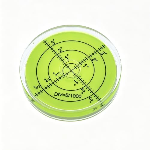 Universal universal level, bubble level tool, circular 2.4 inches, 60mm (acrylic) - color: Acrylic