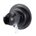 JiePai Suction Cup Shower Head Holder for Handheld Shower,Oil Rubbed Bronze | Suction cup holder,No-drill wall mount,fits 3/4 handheld,Works on tile glass metal,Removable,For bathroom/RV - color: Holder-Oil Rubbed Bronze