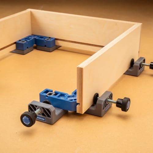 Rockler Clamp-It 1/4'' to 1/2'' Small Corner Clamp Jig (2-Pack).