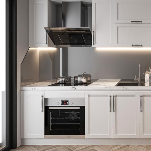 HOME EDIT Matte Black Cabinet Handles 3-1/2 Inch Pulls 20 Pack - color: Matte Black, size: 3-1/2 inches Hole Center