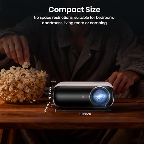 HAPPRUN Native 1080P Outdoor Smart Projector-Standard - style: Standard