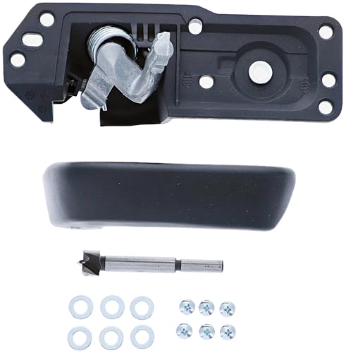 Dorman 80374 Interior Door Handle Compatible with Select Cadillac / Chevrolet / GMC Models, Black; Textured