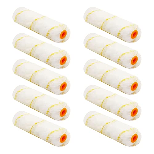 10 Pieces Paint Roller Cover, 6 inch Microfiber, 3/8"Nap - size: 6", 10 pieces