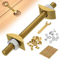 10 PCS Dolenor Countertop Joint Connectors,Counter Top Fasteners Bolt,Butcher Block Fasteners Draw Bolts,Miter Bolts Connector Hardware for Bed Frame|Furniture|Table