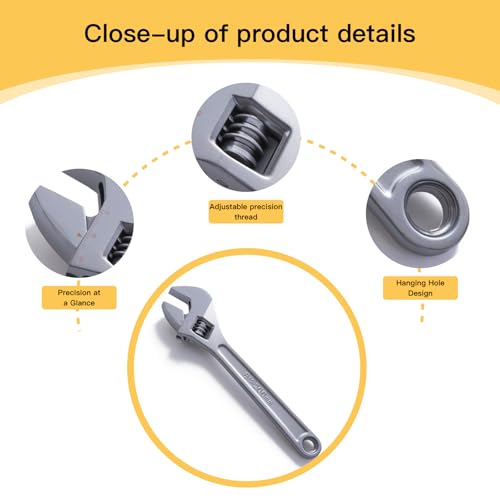 8-Inch Adjustable Wrench