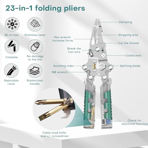 2026 Electrical Pliers, 23 In 1 (1)