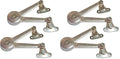 Qrity 2 PCS Adjustable Lift Up Stay Support Hinge - Bidirectional Operation - Support Up to 20KG - Opening Angle 75/90/110 (Pack of 2) - size: 2 PCS(New Version) (Pack of 2)