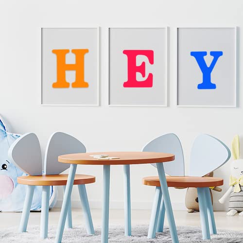 AOCEAN 4 Inch White Wood Letters Unfinished Wood Letter for Wall Decor Decorative Standing Letters Slices Sign Board Decoration for Craft Home Party Projects (Love) - style: LOVE
