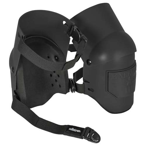 Sellstrom KneePro Professional Construction Kneepads for Work - Men & Women - color: Black