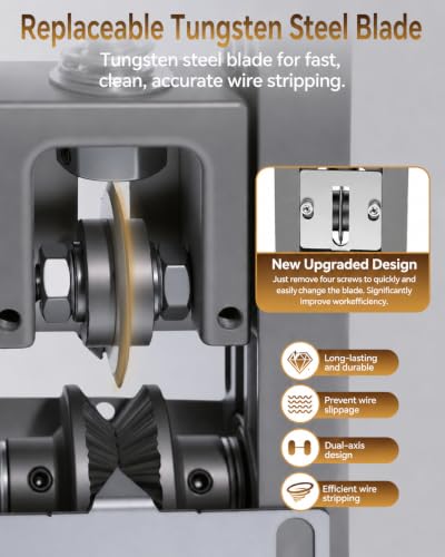 Manual Wire Stripping Machine,0.06–1.18 in Cable Stripper