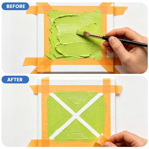 ADHES Orange Delicate Surface Washi Masking Tape Painter Tape 0.7Inch - size: 18mm x 50m