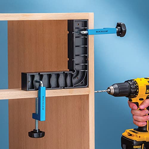 Rockler Clamp-It Assembly Square, 90° Right Angle Clamp for Woodworking