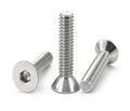 20Pcs 1/4"-20x1-1/2 Flat Head Socket Cap Bolts Screws,304 Stainless Steel 18-8, Allen Hex Drive, Bright Finish,Fully Threaded by DYFOL (1/4"-20x1.5in 20pcs) - size: 1/4"-20×1-1/2