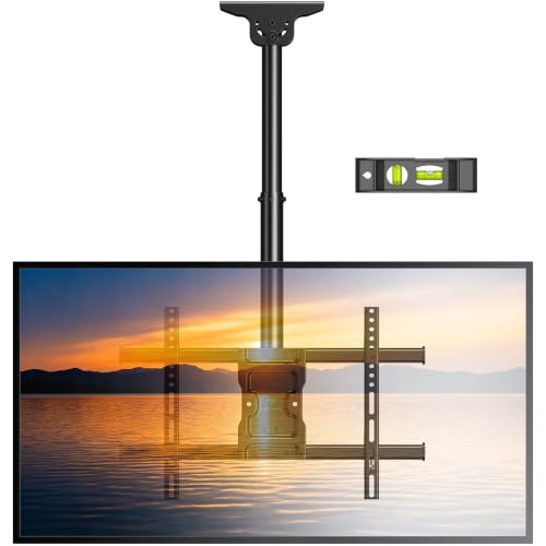 PERLESMITH Ceiling TV Mount for 37–75 inch TVs up to 110 lbs - size: for 37-75 Inch TVs