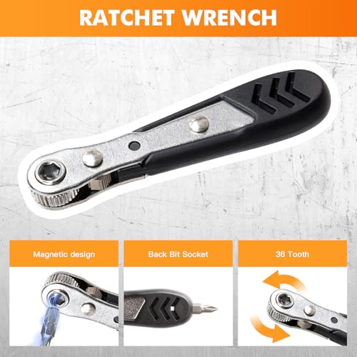 237-Piece Screwdriver Bit Set with Ratchet & Security & 20 Precision Bits - style: 237PCS