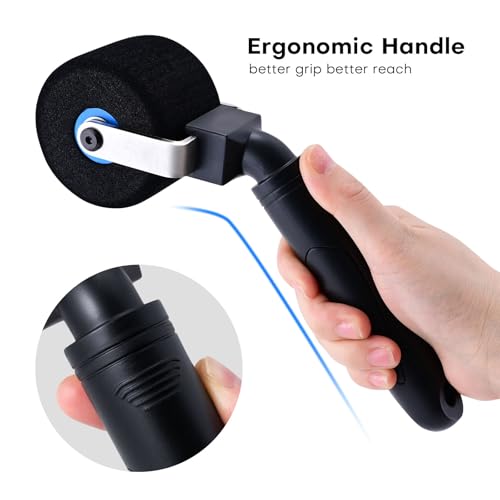 NEWISHTOOL Vinyl Wrap Tools 2-Inch Sponge Seam Roller for Uneven Textured