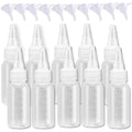 10 Pack Paint Bottle, Airbrush Paint Bottles & Accessories - 30ml Refillable Squeeze Bottles with Mixing Ball & Funnel, Storage Containers for Acrylic Paint & Various Liquids