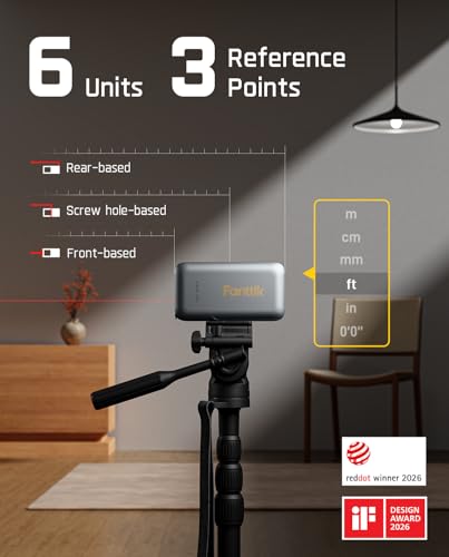 Fanttik A10 Apex 3-in-1 Digital Laser Tape Measure with Cross Line Laser