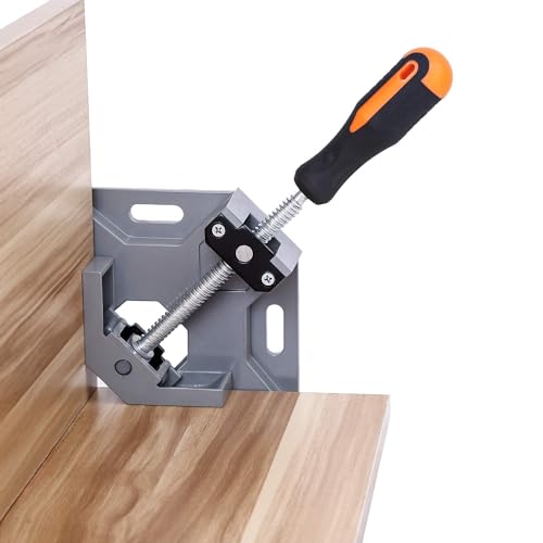 8pcs Corner Clamp - Right Angle 90 Degree Wood Clamps For Woodworking, With Adjustable Swing Jaw Aluminum Alloy Frame, For Welding, DIY Woodworking - style: 8pcs