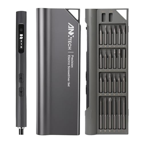 3.7V Electric Screwdriver 52in1 Precision Kit for Phone Laptop - color: 52-in-1-grey
