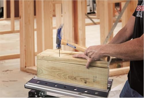 VAUGHAN California Framer, 19 Oz, Framing Hammer, Assembled in the USA - color: Curved - Painted, size: 19 oz