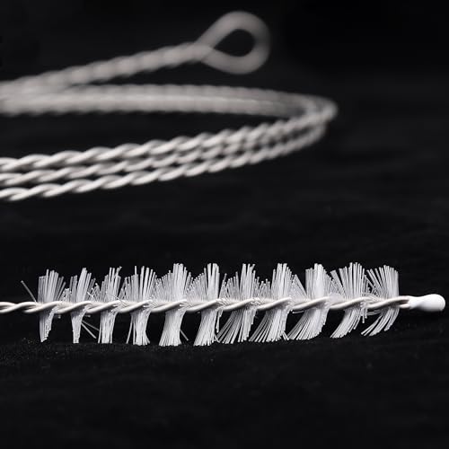 Mygeromon Flexible Drain Brush Extra Long Nylon Cleaner 59 Inches 2 PCS - color: 2 Pcs