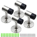 Heavy Duty Floor Stop Door Stopper, 3 Inch / 75mm, Pack of 4