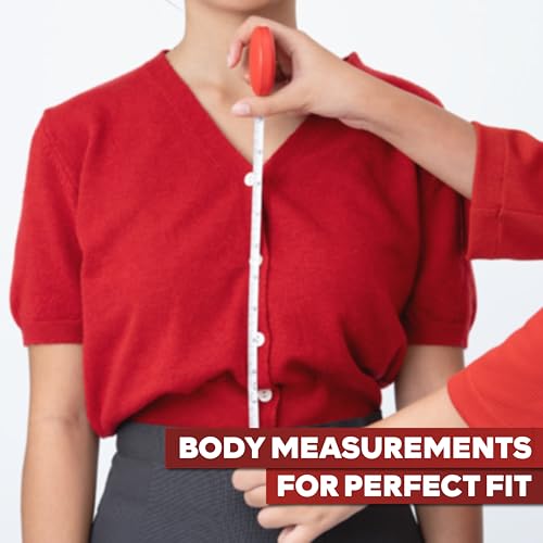 XFasten Retractable Tape Measure 3-Pack 60-Inch 1.5M Clothing Tape Measure for Sewing and Body Measurements