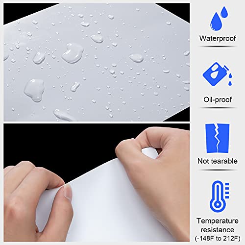 20Pcs Vinyl Siding Repair Kit, Self-Adhesive Waterproof Glossy PVC Vinyl Tape for Cover Any Cracks, Holes, or Blemishes Tools