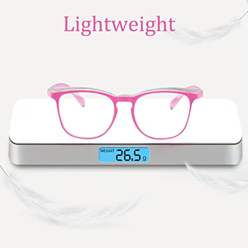 Safety Glasses for Men Women, Anti Fog Safety Goggles Comfortable Blue Light Blocking UV Protective Adult Nurse - color: Square Pink 1pack